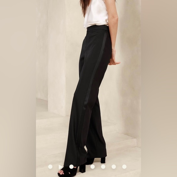 Banana Republic Black Women's Tailored Pants - Picture 5 of 9